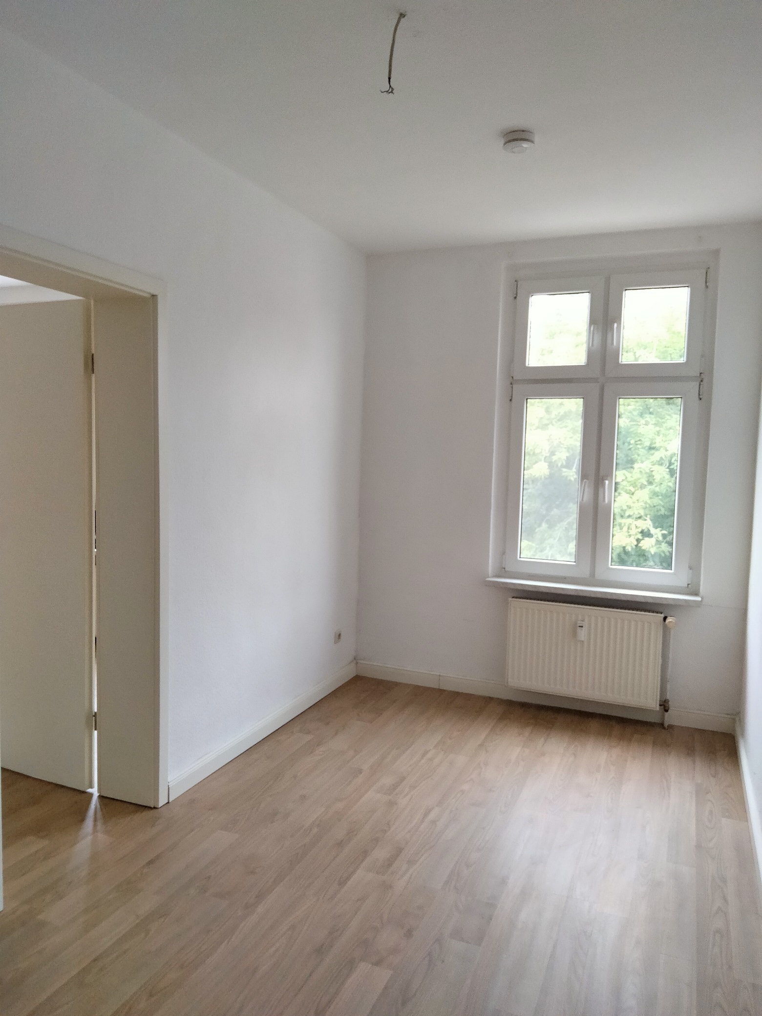 Schlafzimmer 2-Raumwohnung mit EBK in Parchim